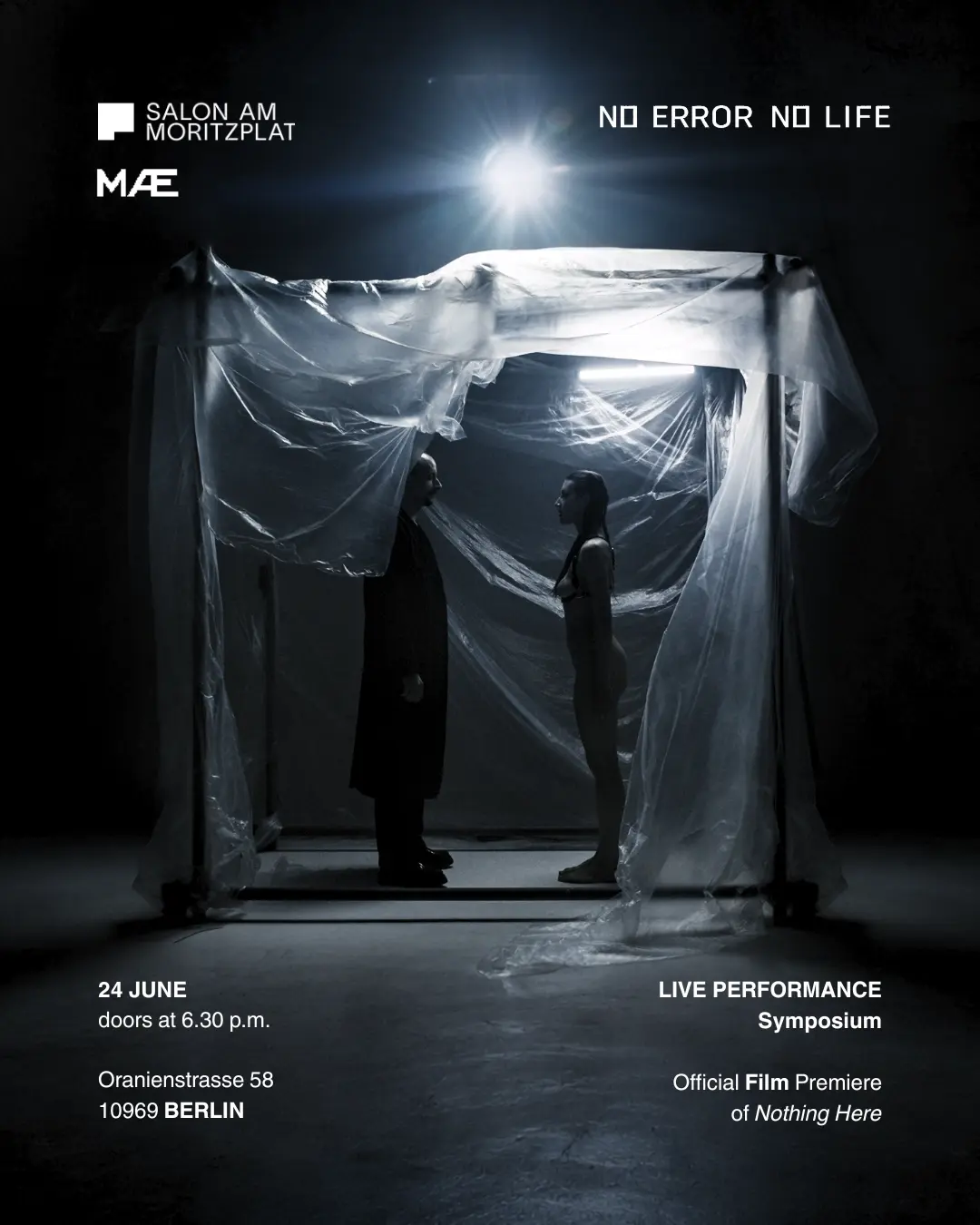 NO ERROR NO LIFE: Live Performance, Symposium & Official Film Premiere