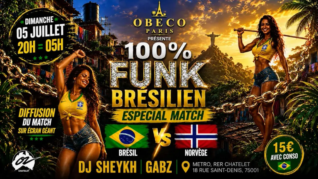 O Beco 100% Baile Funk, Special Match Bresil X Norvege