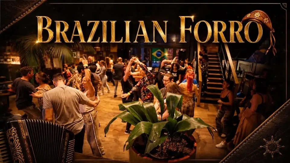 Forró night free intro to Forró + 1 hour social at the Riverside Market