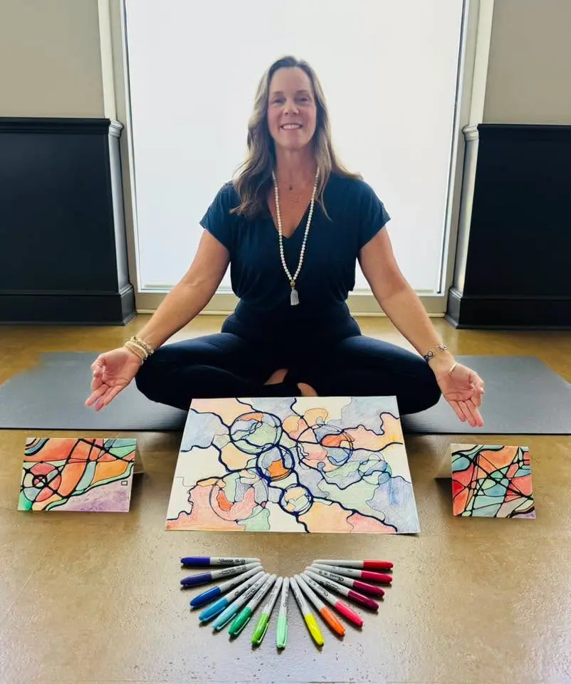Yoga & Art - Lines of Connection: Yoga & Neurographic Drawing