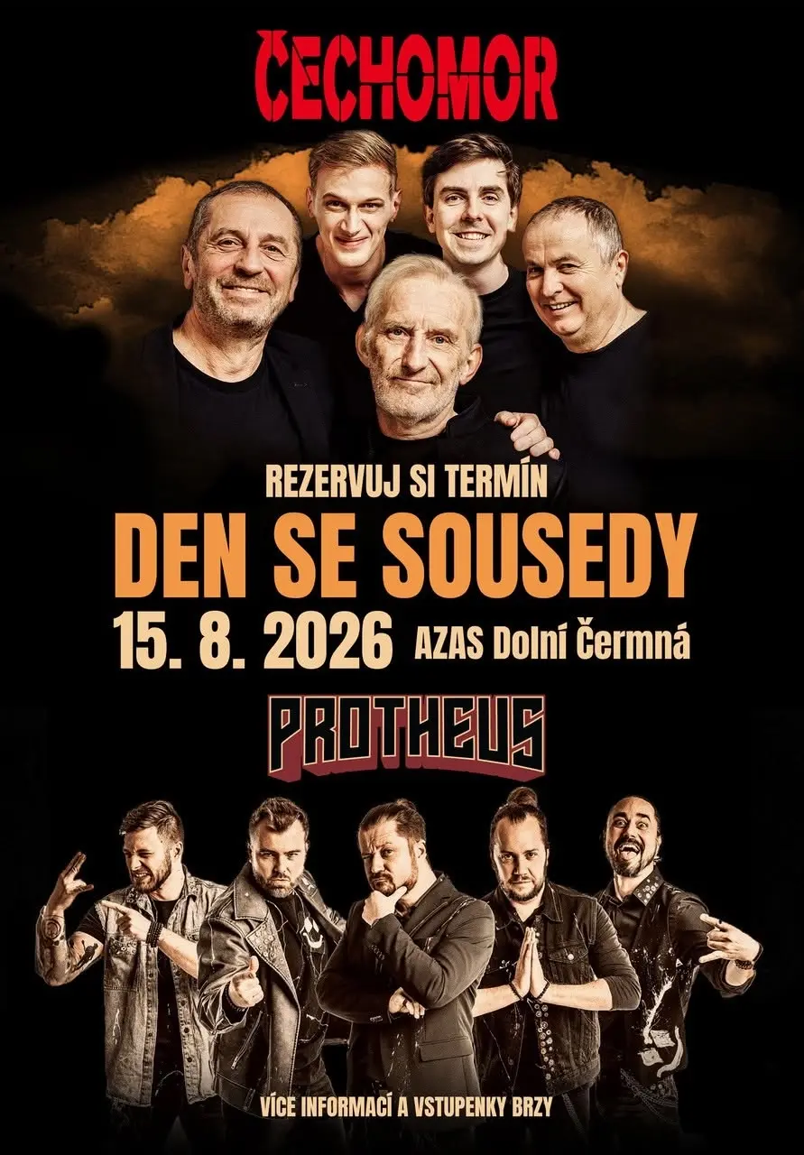 DEN SE SOUSEDY 2026 | Čechomor, Protheus