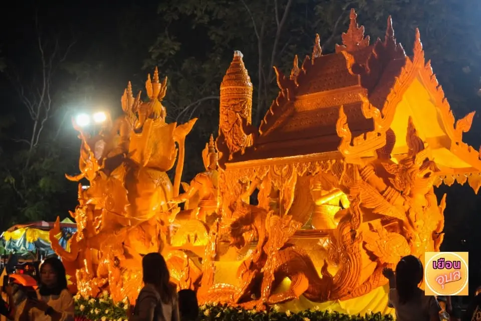 ประเพณีงานแห่เทียนเข้าพรรษาอุบลราชธานีประจำปี 2569