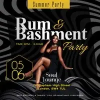 Rum & Bashment Summer Party