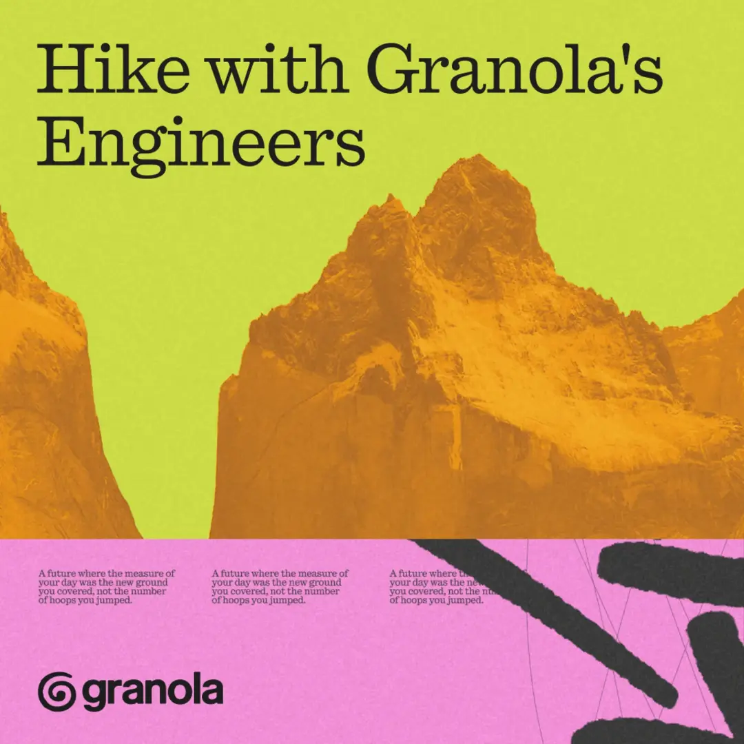 Hike with Granola's Eng Team