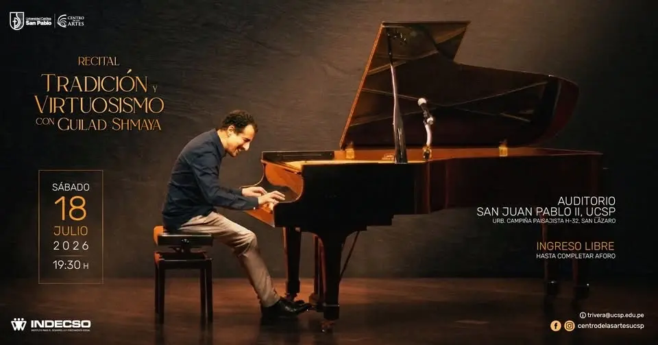 Recital Tradición y Virtuosismo con Guilad Shmaya