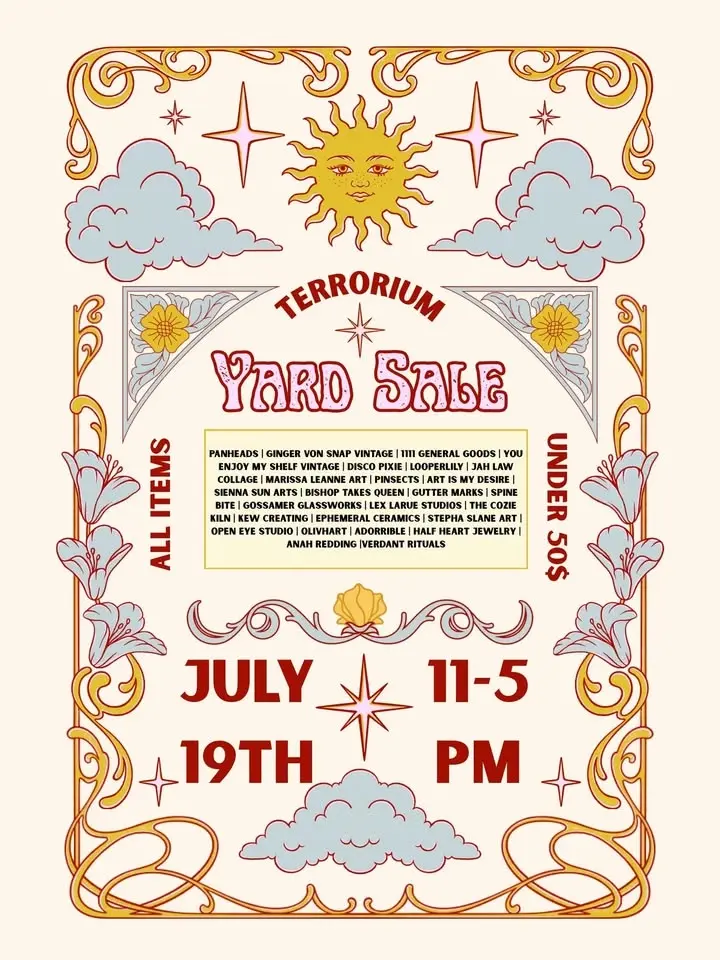 Terrorium Yard Sale