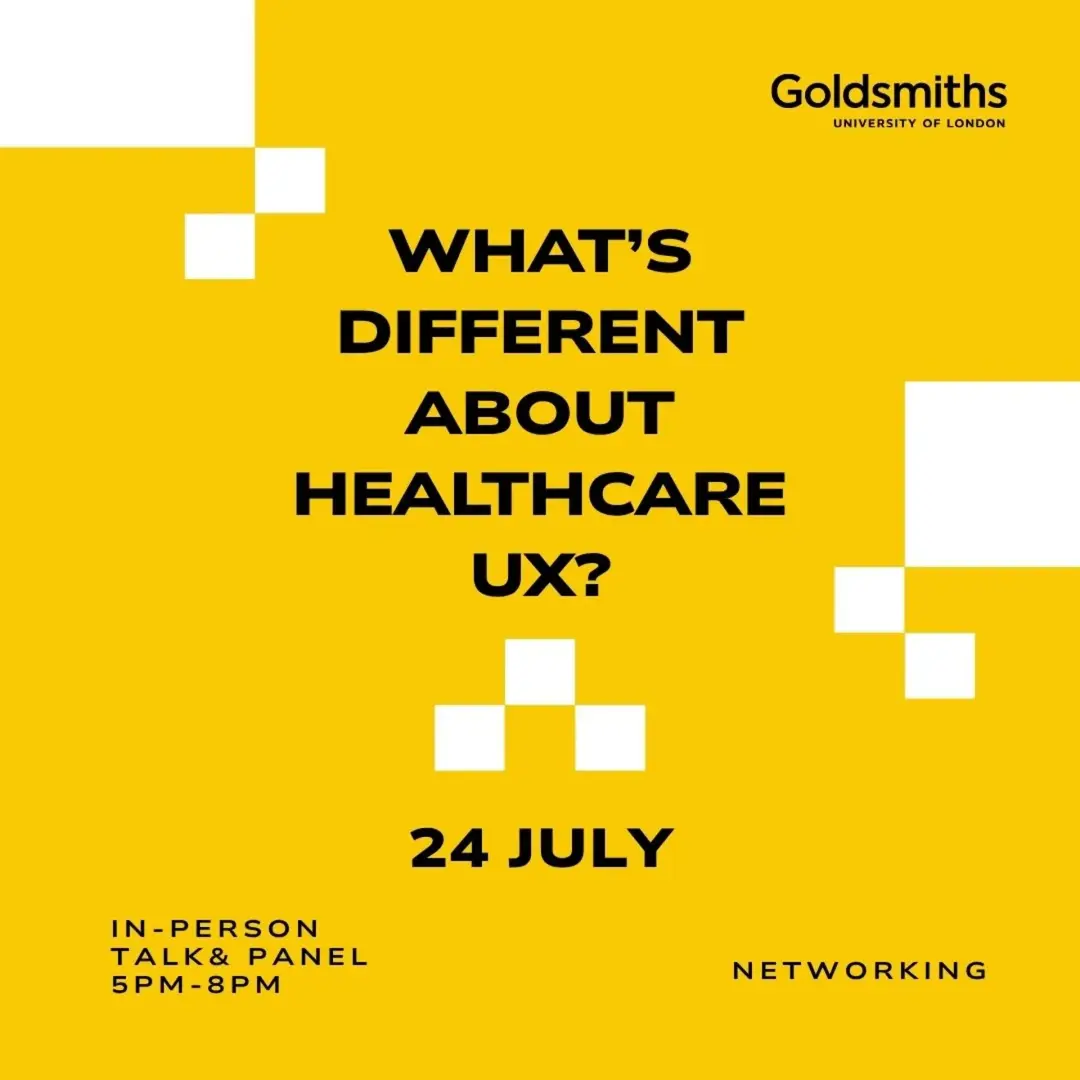 Healthcare UX Meetup 24 July