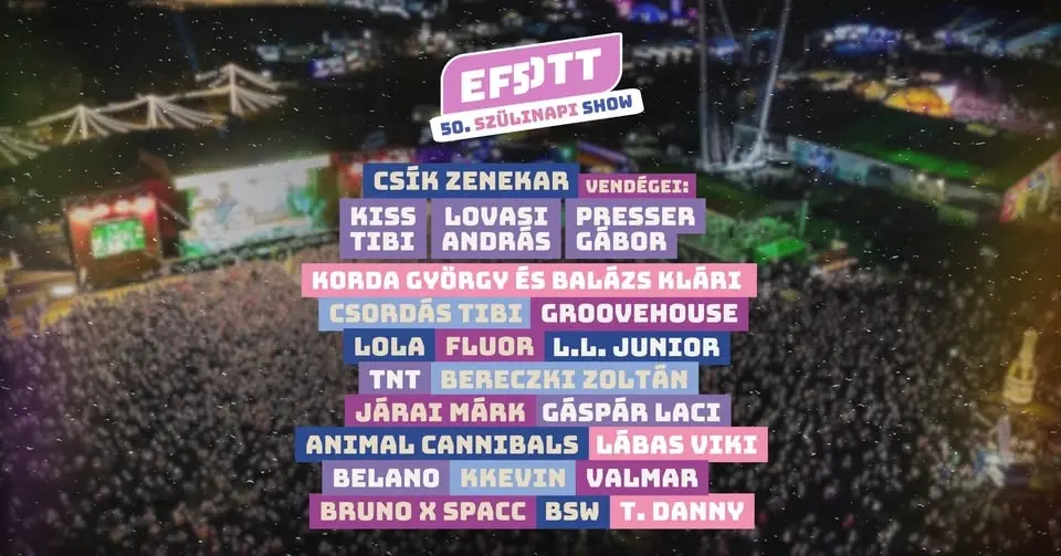 EFOTT 50. SZÜLINAP