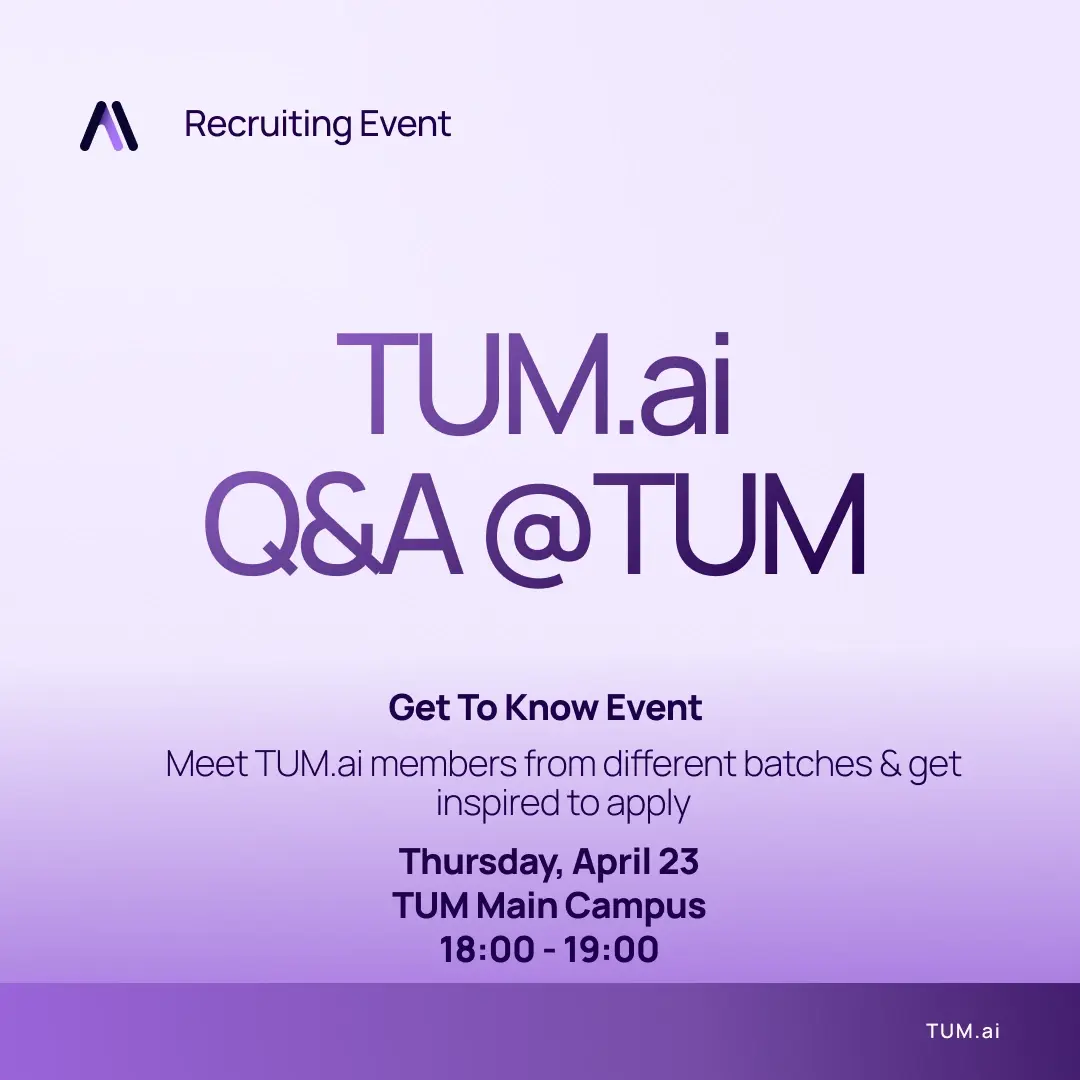 TUM.ai Application Q&A @ TUM