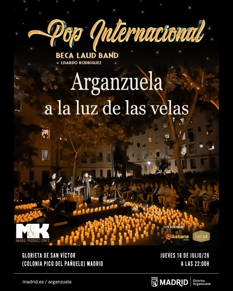 Arganzuela a la luz de las velas 2026