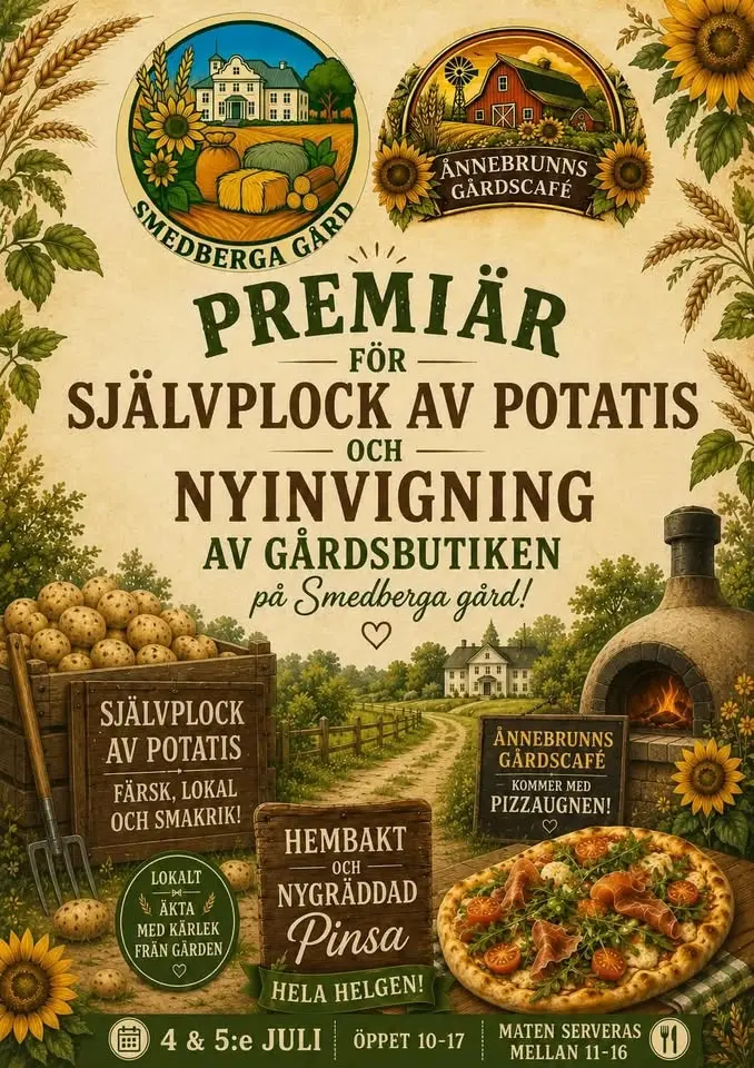 Premiär, Nyinvigning och Pinsor ❤️