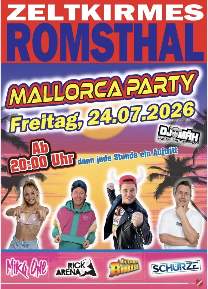 Zeltkirmes im Huttengrund // Malle Party