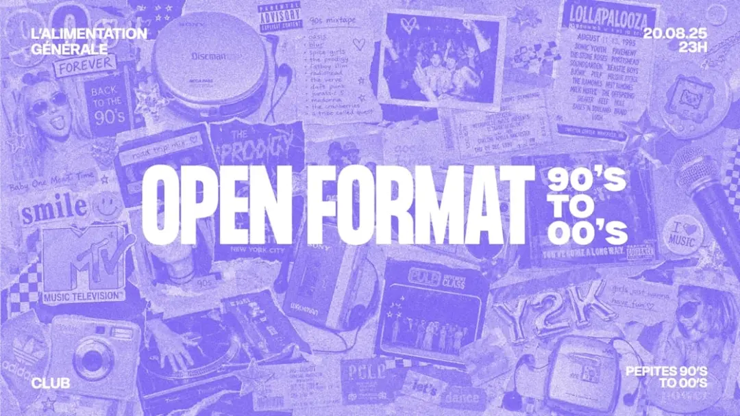 Open Format - Pépites 90's To 00's