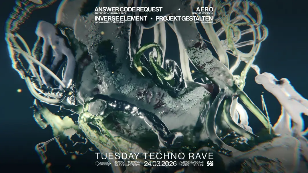 ⧉ encore.une.fois ⧉ TUESDAY TECHNO RAVE