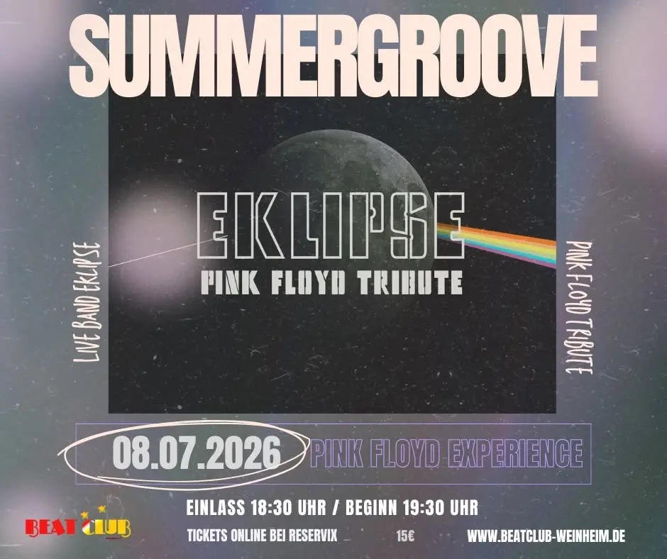 Sommergroove - Pink Floyd Coverband EKLIPSE