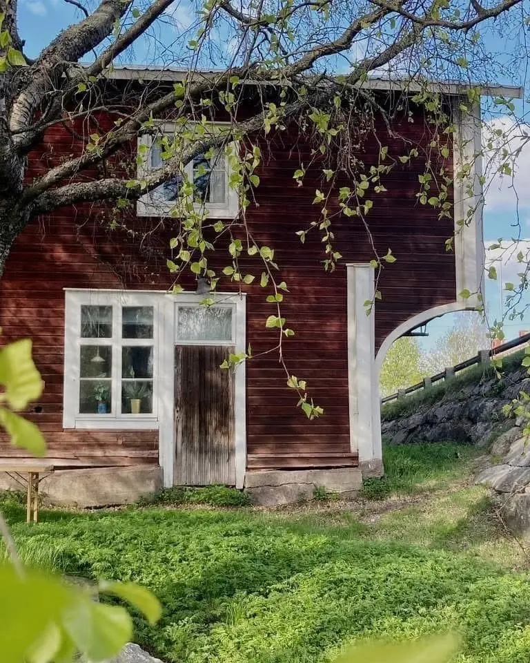 Sommarcafé på Sjulnäs garveri