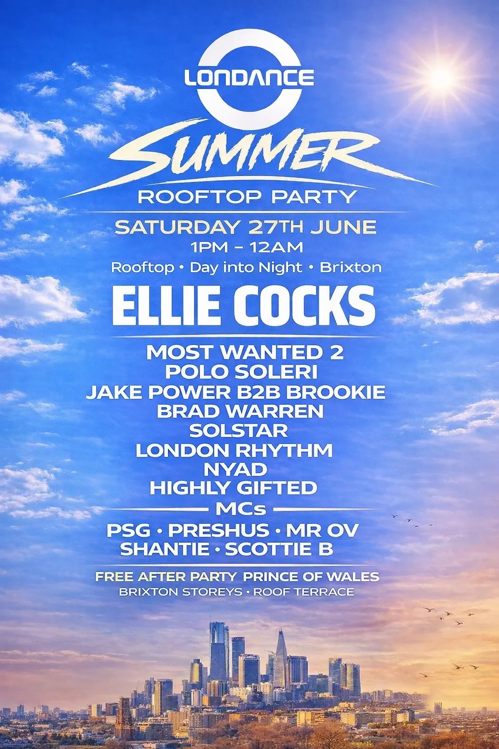 Londance Summer Rooftop Party 