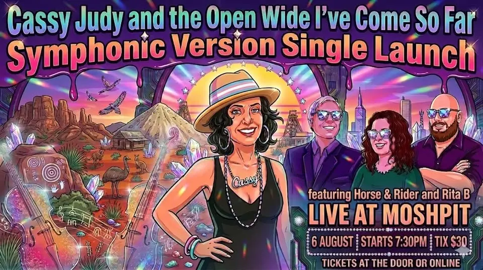 Cassy Judy and the Open Wide - I've Come So Far (Symphonic Version) Single Launch