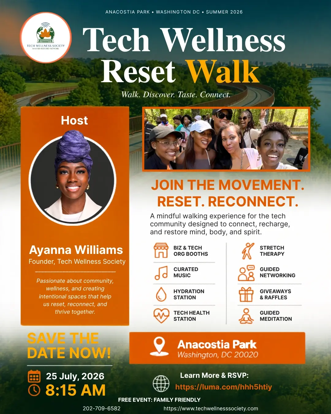 Tech Wellness Reset Walk Series