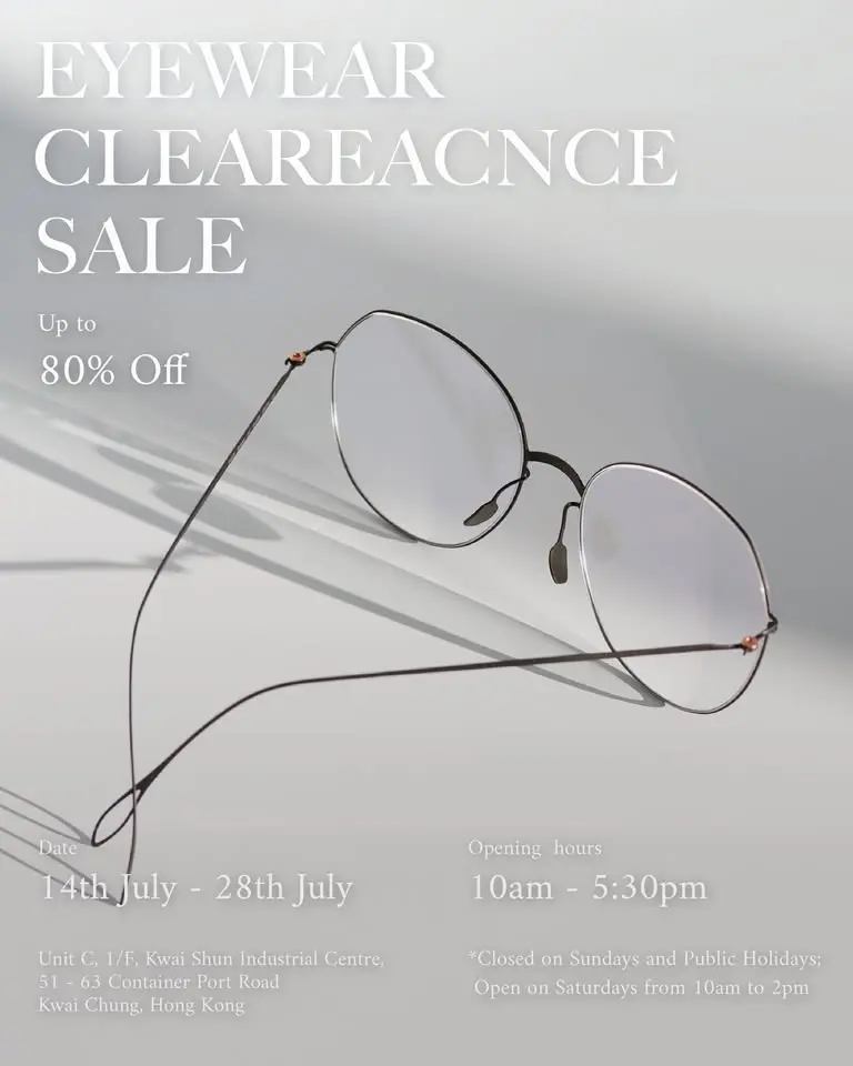 Eyewear Cleareance Sale 2026