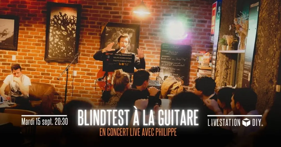 Blindtest-Guitare En Live Avec Philippe
