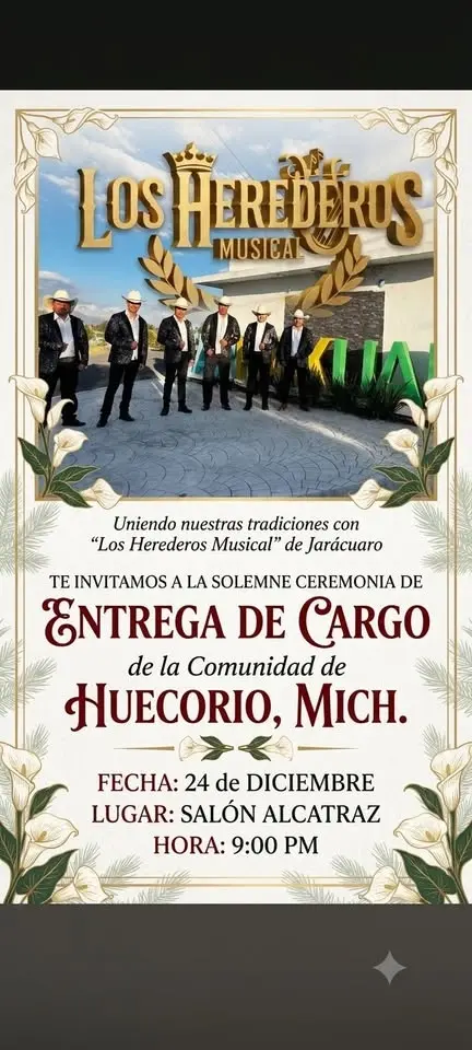 entrega de cargo