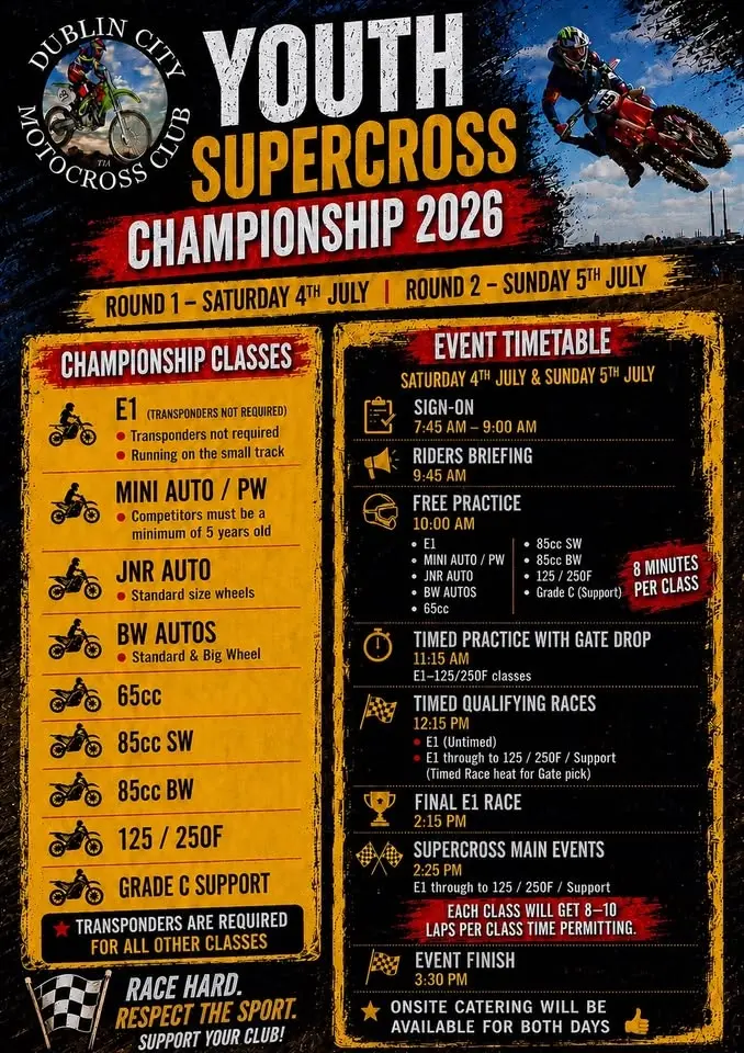 YOUTH SUPERCROSS CHAMPIONSHIP 2026