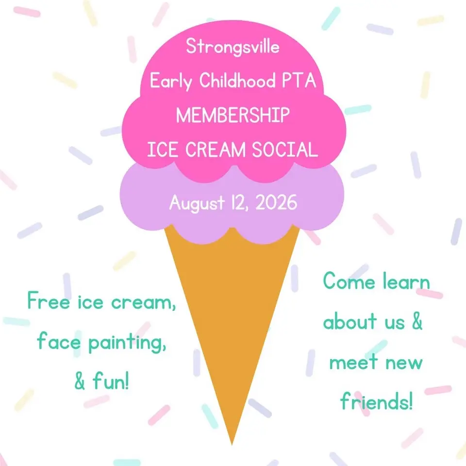 Strongsville Early Childhood PTA Membership Ice Cream Social 2026