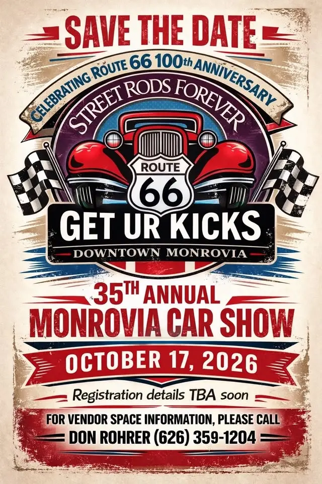 Street Rods Forever Monrovia Car Show