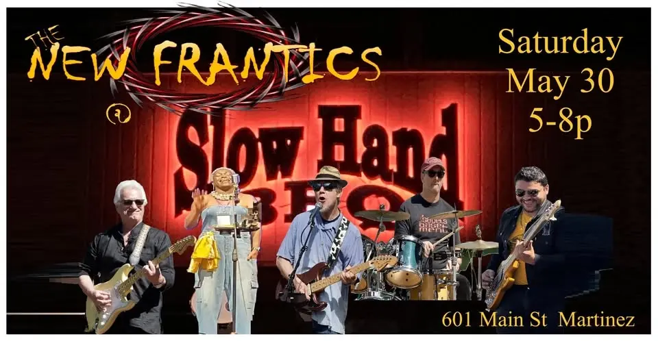 The New Frantics @ Back Of The Hand (Slow Hand BBQ Martinez)