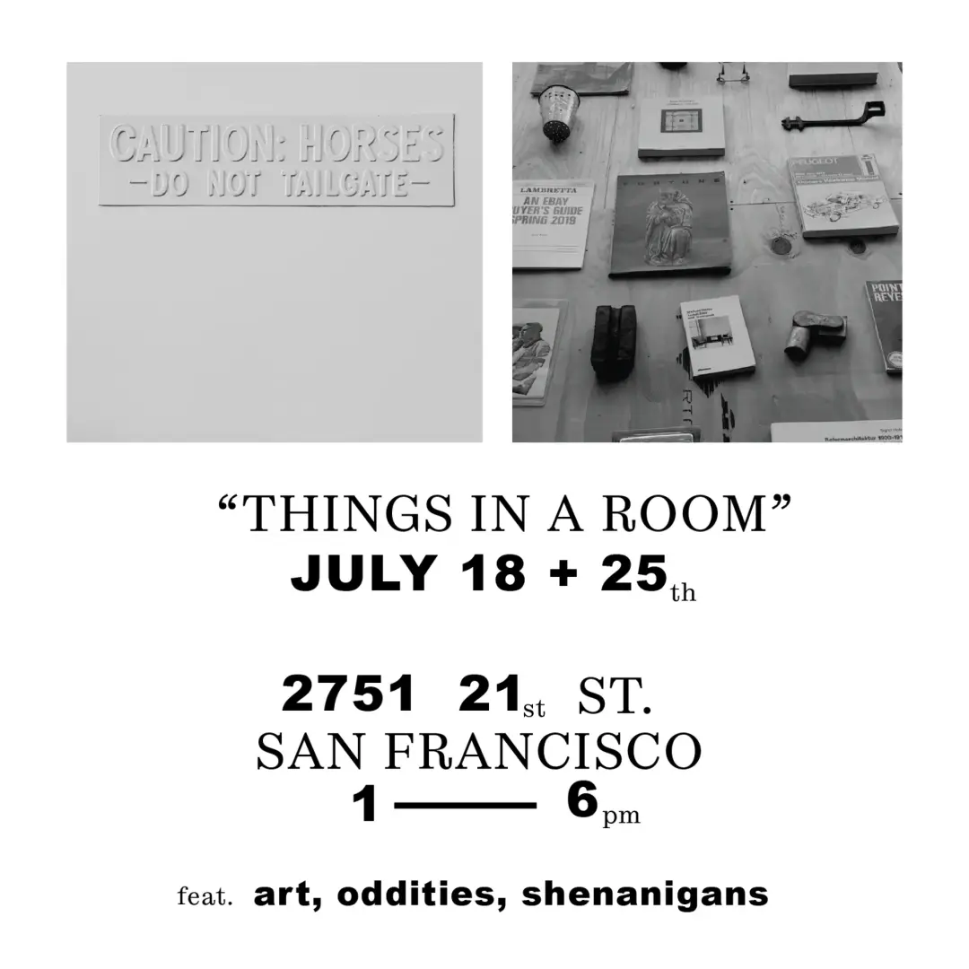 "Things in a Room" Open Studio: Day 2