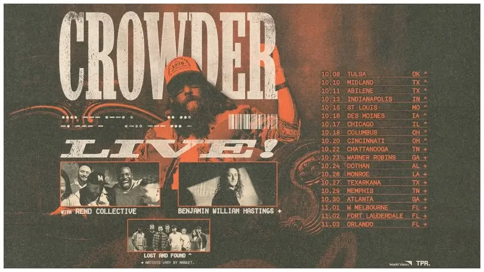 Crowder "LIVE" - Fall 2026 Tour