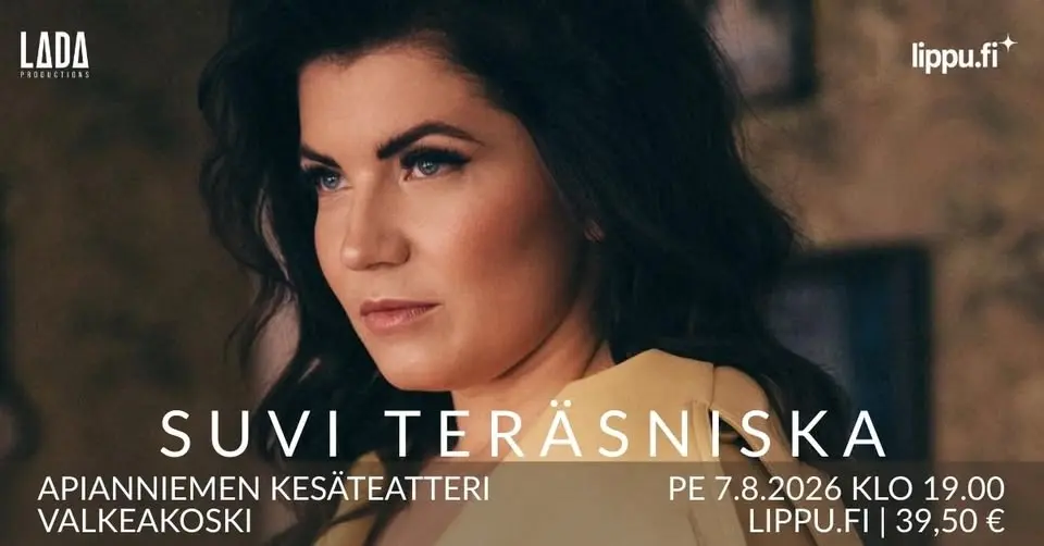 Suvi Teräsniska | Apianniemen kesäteatteri, Valkeakoski