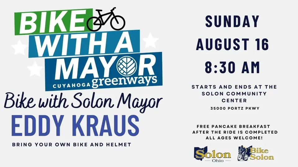 City of Solon | Bike With a Mayor