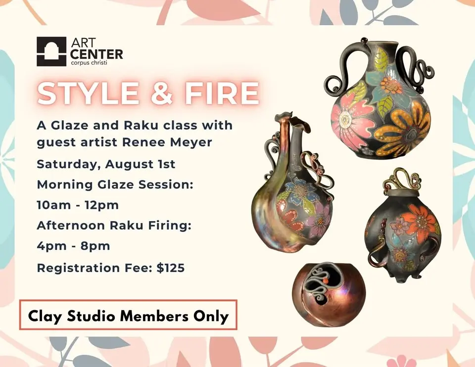 Style & Fire with Guest Artist Renee Meyer (Clay Studio Members Only)