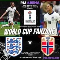 World Cup fanzone: England V Norway Quarter Final