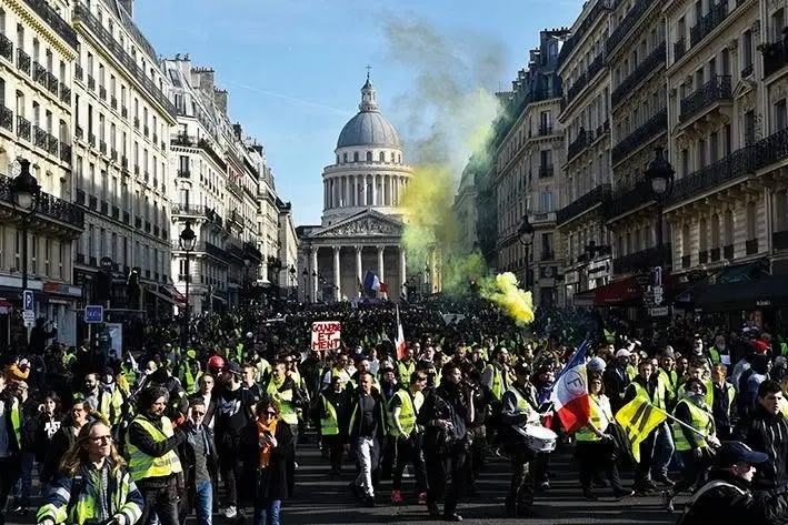 Manifestation pour un audit des finances publiques, et pour le RIC