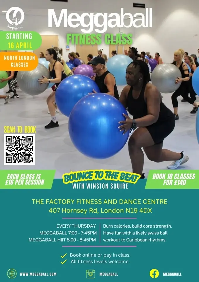 Meggabll fitness class - North London
