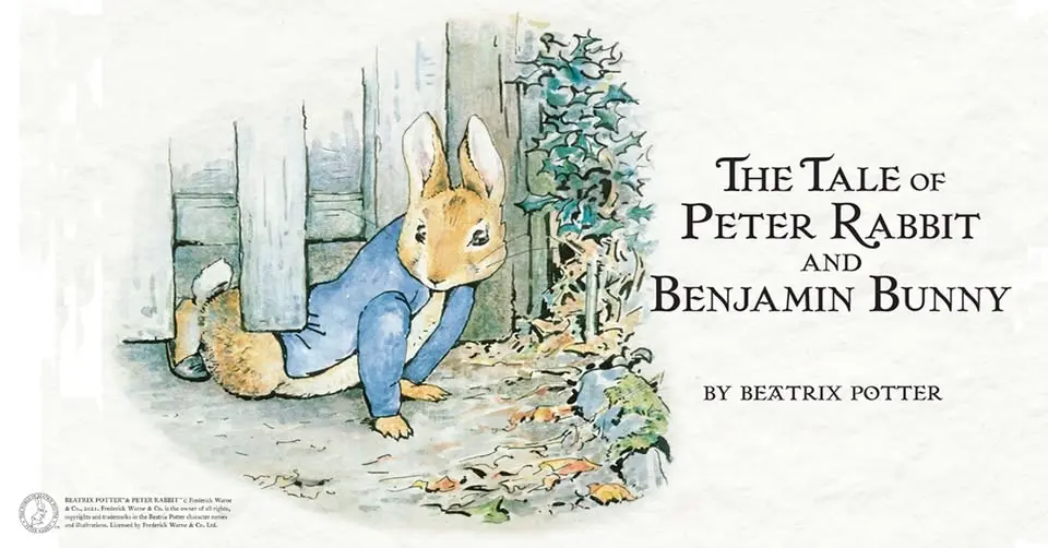 The Tale of Peter Rabbit and benjamin Bunny