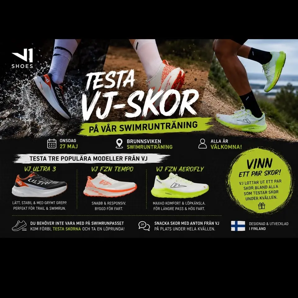 VJ SHOES Test Run – Brunnsviken