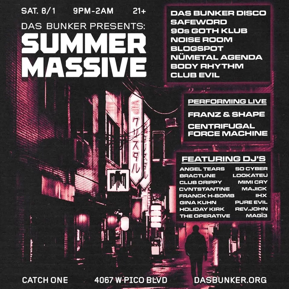 Summer Massive: Franz & Shape, CFM, Club Drippy (Pixel Grip), + More