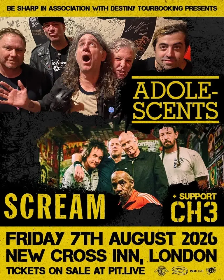 Adolescents & Scream | London