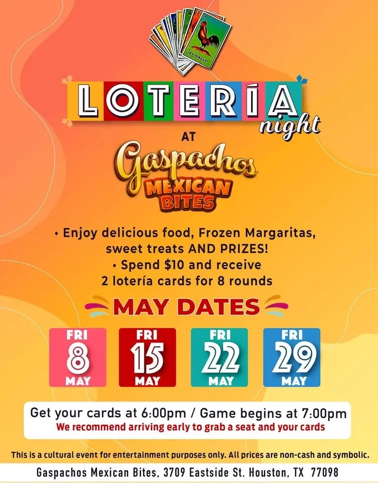 Lotería Nights at Gaspachos