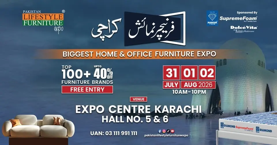 Karachi Furniture Expo 31 July 2026