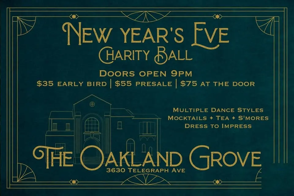 NYE Charity Ball at the Grove