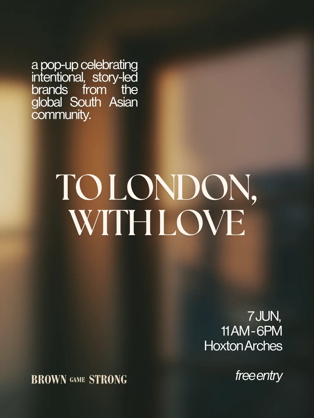 Pop up: To London, With Love
