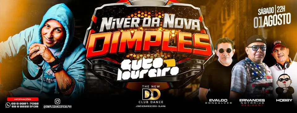 Aniversário de 1 ano da nova DIMPLES DANCE