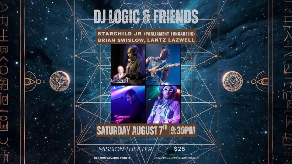 DJ Logic & Friends: Celebrating the music of the Grateful Dead @ the Mission Theater ("Days Between"
