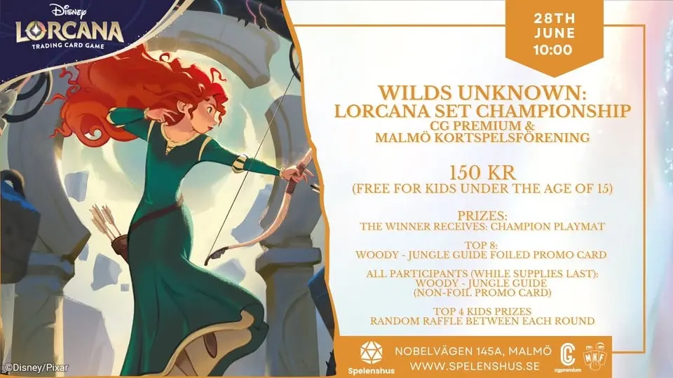 CG Premium's Lorcana Set champs @Spelenshus w/MKF