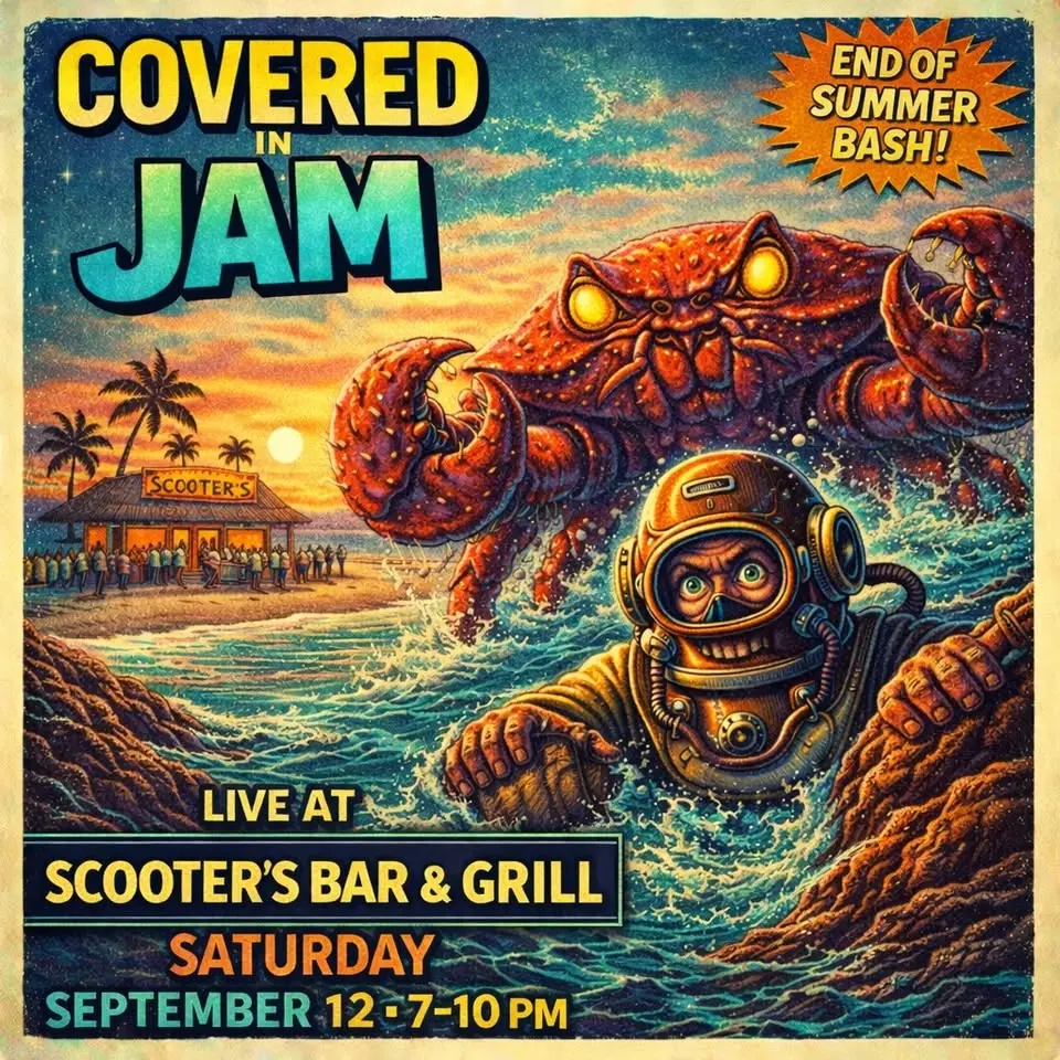 Covered in Jam @ Scooters End of Summer Bash 2026!